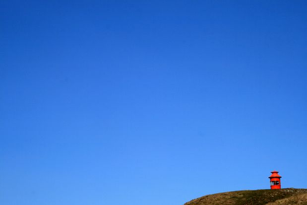 Le phare de Stykkishólmur sur l'île de Súgansey.
