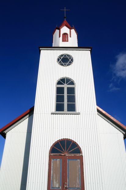L'église d'Helgafell.