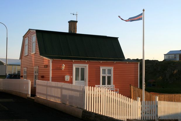 Maison typique islandaise (Stykkishólmur).