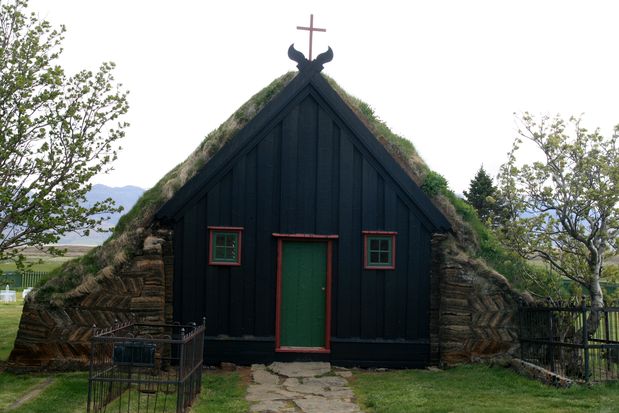 L'église de tourbe de Viðimyrarkirkja