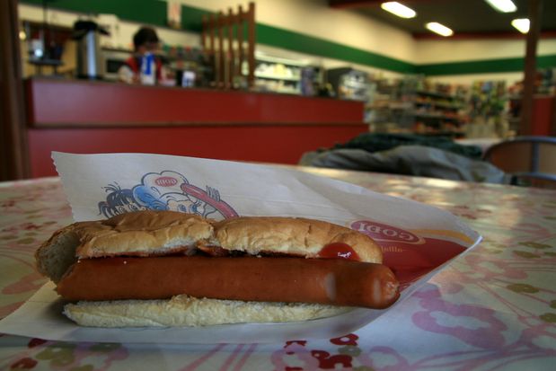 Hot dog islandais...