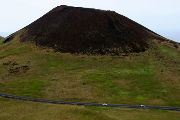 Le volcan Helgafell (îles Vestmann)