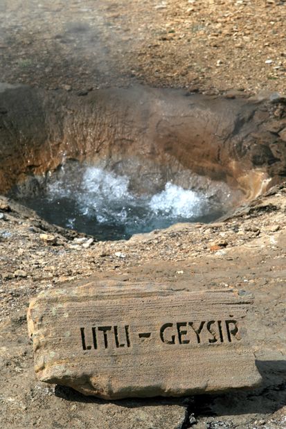 Le petit geyser Litli