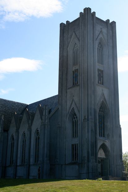 Eglise de Landakot. Reykjavik.