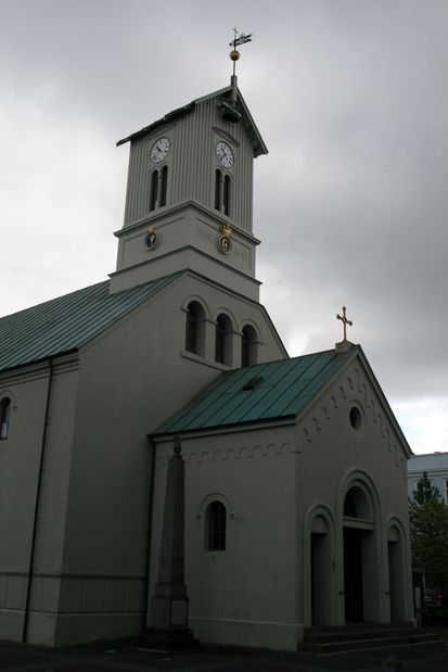 La cathédrale luthérienne de Reykjavik