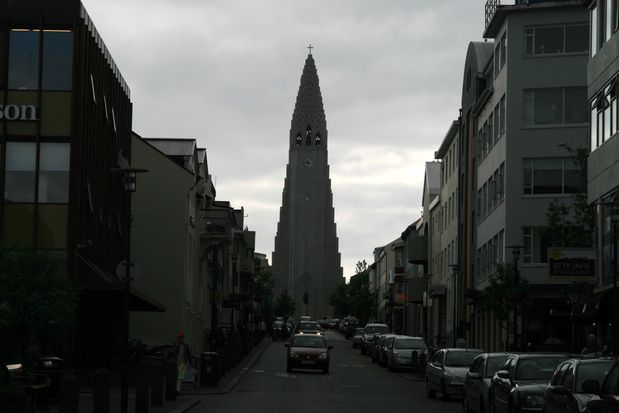 La cathédrale Hallgrimskirkja de Reykjavik