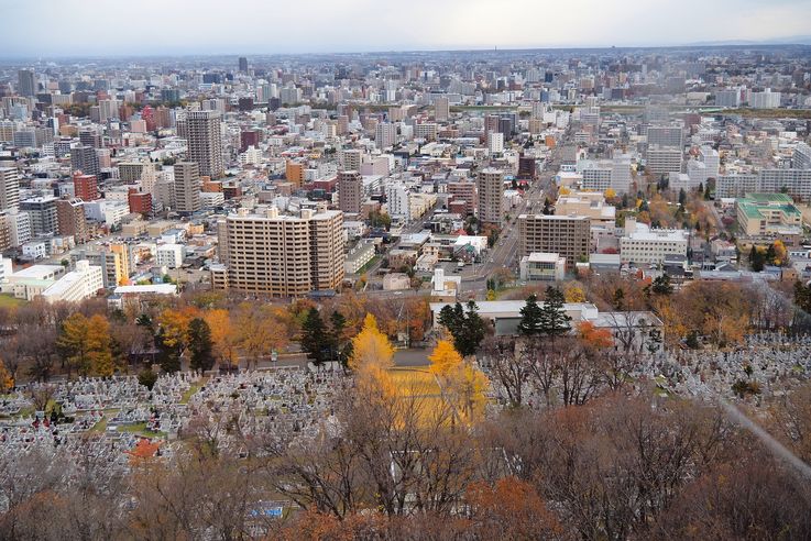 Sapporo
Altitude : 200 mètres