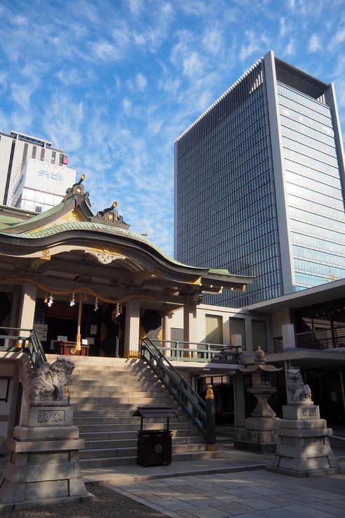 Temple Namba Jinja
Altitude : 42 mètres