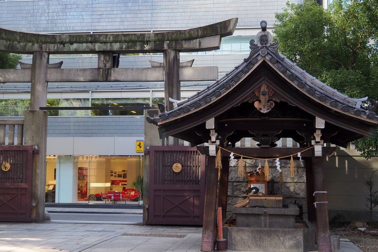 Temple Namba Jinja
Altitude : 40 mètres