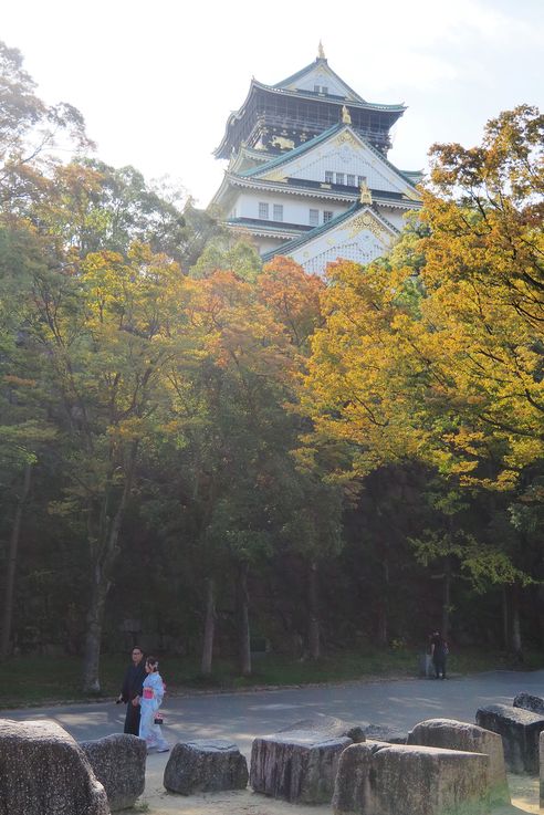 Le Château d'Osaka
Altitude : 50 mètres