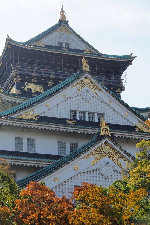 Le Château d'Osaka
Altitude : 50 mètres