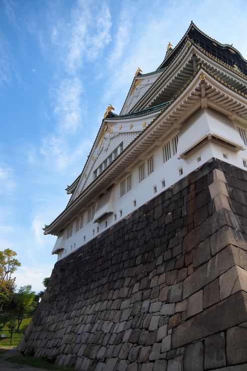 Le Château d'Osaka
Altitude : 51 mètres