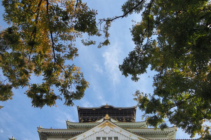 Le Château d'Osaka
Altitude : 52 mètres