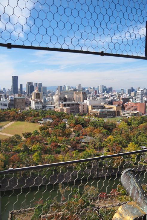 Le Château d'Osaka
Altitude : 121 mètres