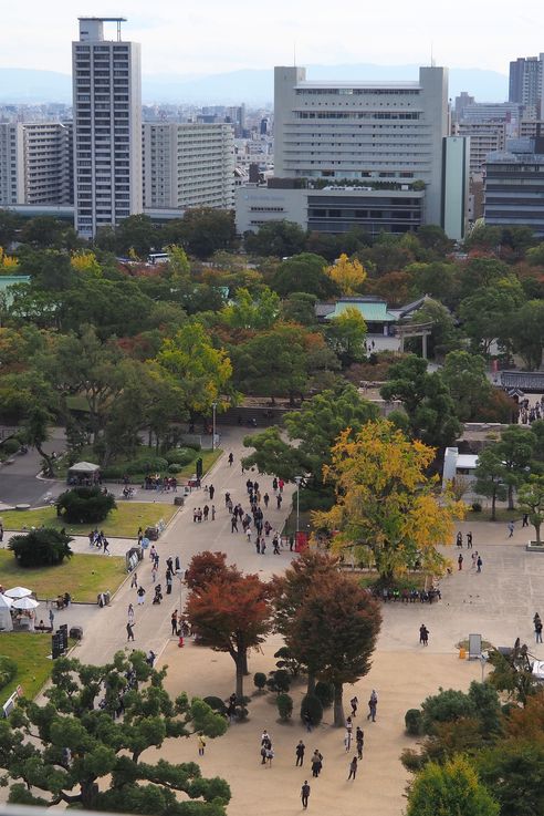 Le Château d'Osaka
Altitude : 65 mètres