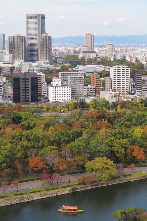 Le Château d'Osaka
Altitude : 41 mètres