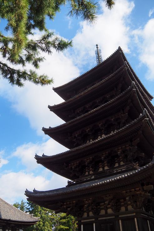 Kofukuji Pagode A Cinq Niveaux (Nara)
Altitude : 140 mètres