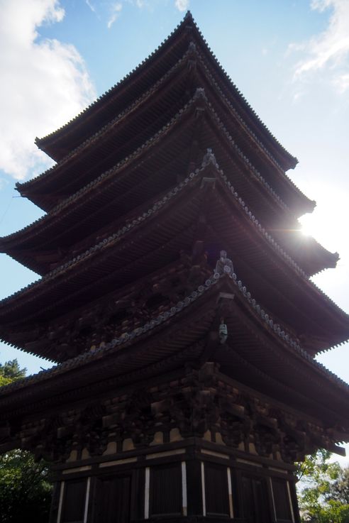 Kofukuji Pagode A Cinq Niveaux (Nara)
Altitude : 140 mètres