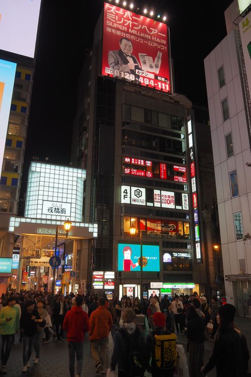 Quartier Dotonbori (Osaka)
Altitude : 42 mètres