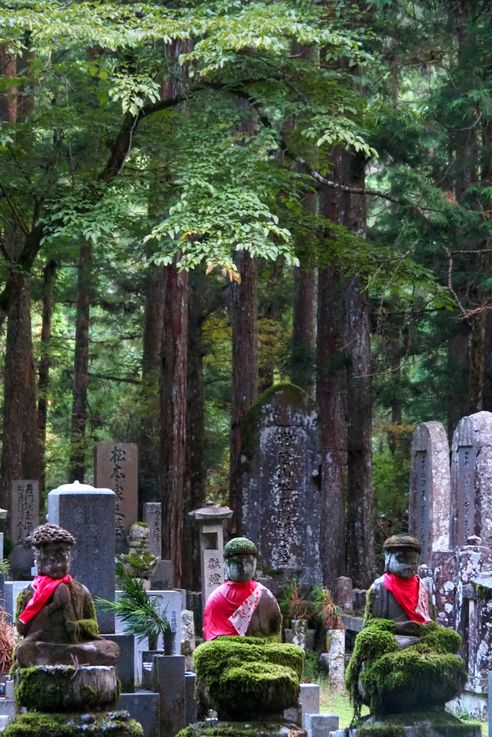 Cimetiere d'Okunoin
Altitude : 832 mètres