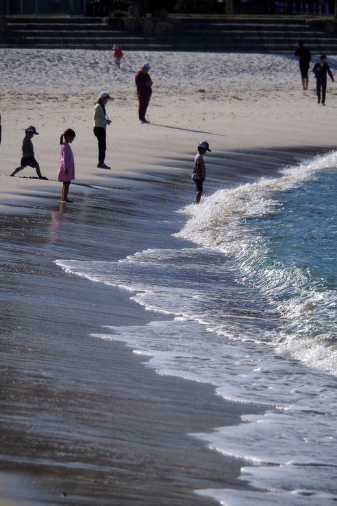 La plage de Shirahama
Altitude : 45 mètres