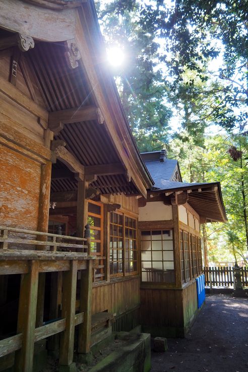 Takijiriojimiyatogo Shrine (Kumano Kodo)
Altitude : 134 mètres