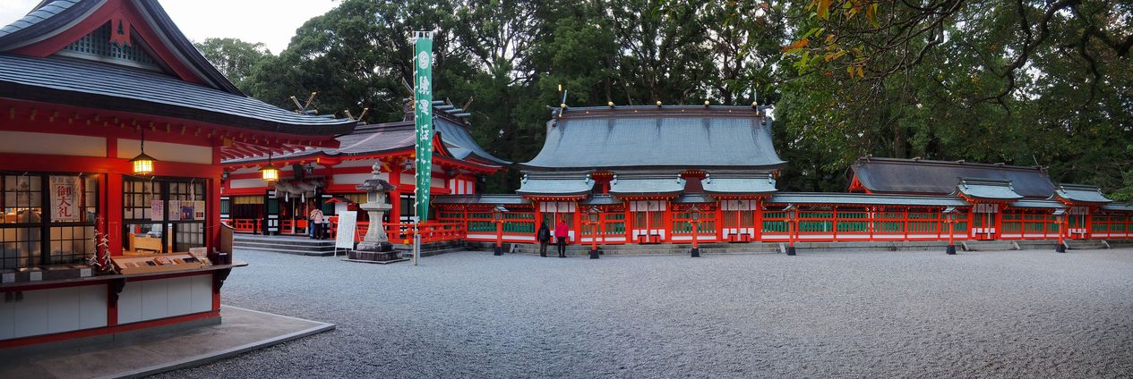 Le sanctuaire Kumano Hayatama Taisha
Altitude : 54 mètres