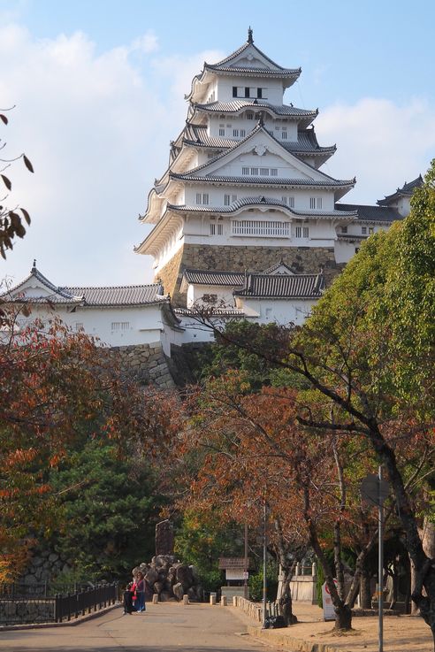 Le château Himeji-Jo
Altitude : 60 mètres