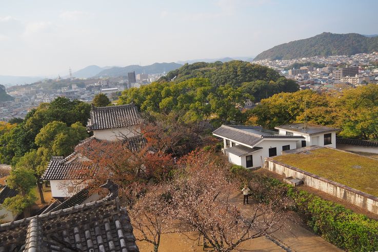 Le château Himeji-Jo
Altitude : 112 mètres