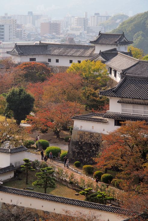 Le château Himeji-Jo
Altitude : 112 mètres