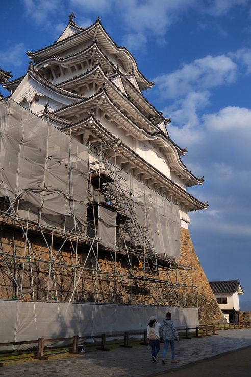 Le château Himeji-Jo
Altitude : 97 mètres