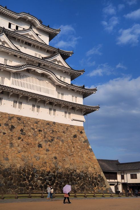 Le château Himeji-Jo
Altitude : 93 mètres