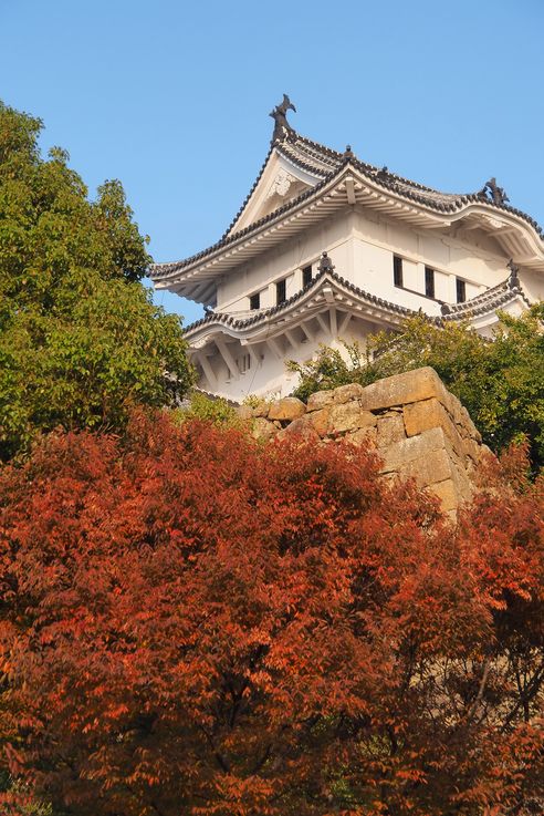 Le château Himeji-Jo
Altitude : 80 mètres