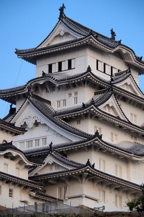 Le château Himeji-Jo
Altitude : 68 mètres