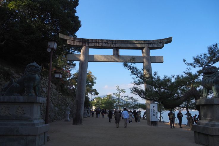 Torii au Miyajima
Altitude : 52 mètres