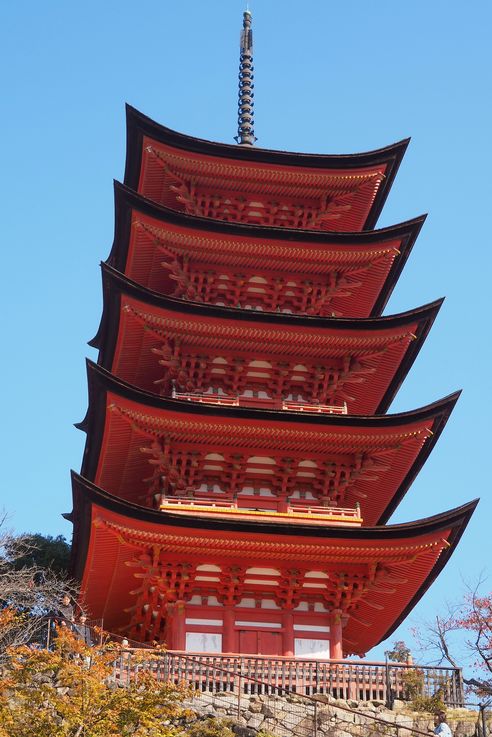 Pagode Toyokuni Gojunoto (Miyajima)
Altitude : 50 mètres