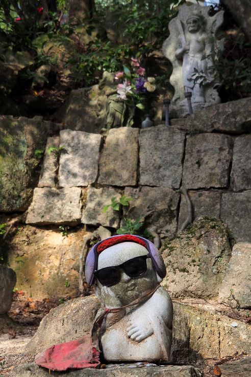 Statuette Juzo au Mont Misen (Miyajima)
Altitude : 532 mètres