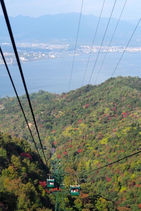 Ropeway Sur le Mont Misen (Miyajima)
Altitude : 354 mètres