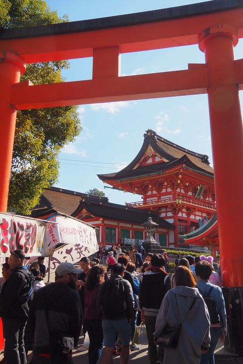 Sanctuaire Fushimi Inari (Kyoto)
Altitude : 82 mètres