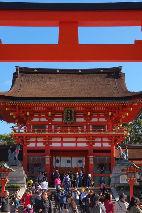 Sanctuaire Fushimi Inari (Kyoto)
Altitude : 86 mètres