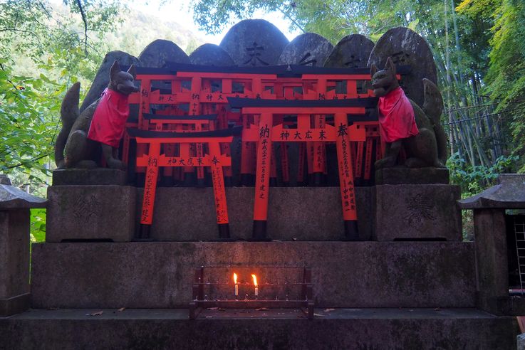 Sanctuaire Fushimi Inari (Kyoto)
Altitude : 107 mètres