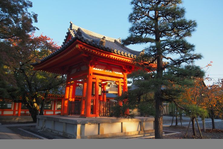 Sanctuaire Sanjusangen Do de Kyoto
Altitude : 83 mètres