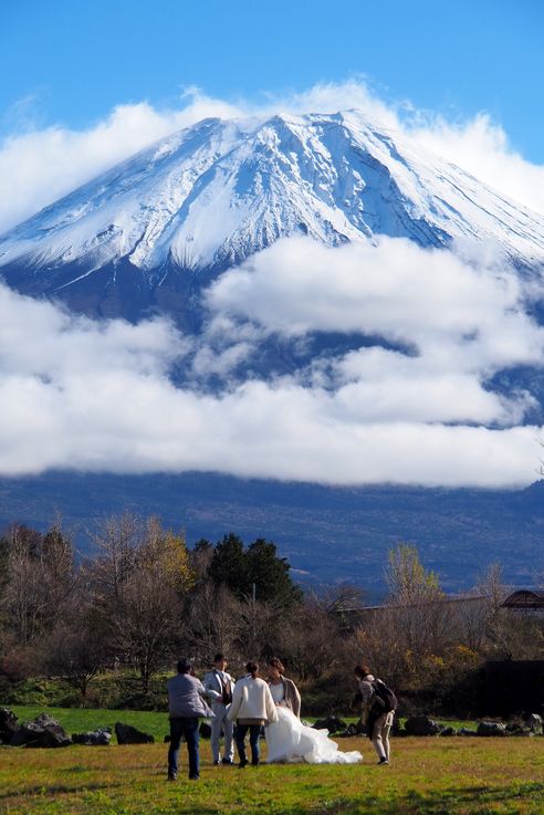 Mariage au Mont Fuji
Altitude : 881 mètres