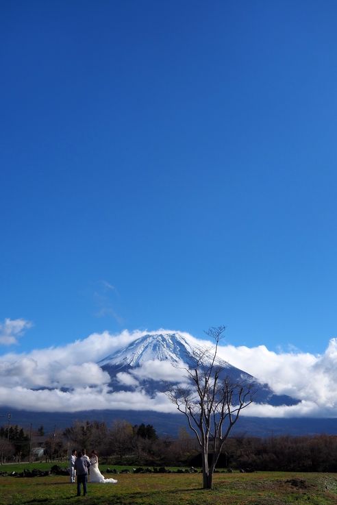 Mariage au Mont Fuji
Altitude : 881 mètres