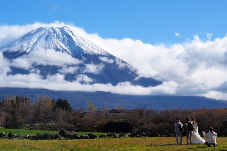 Mariage au Mont Fuji
Altitude : 880 mètres