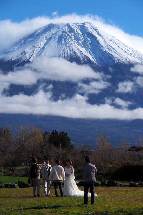 Mariage au Mont Fuji
Altitude : 880 mètres