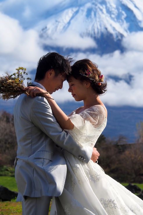 Mariage au Mont Fuji
Altitude : 884 mètres