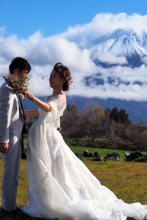 Mariage au Mont Fuji
Altitude : 885 mètres