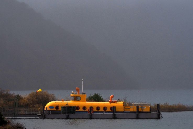 Sous Marin Jaune du Lac Motosu
Altitude : 937 mètres