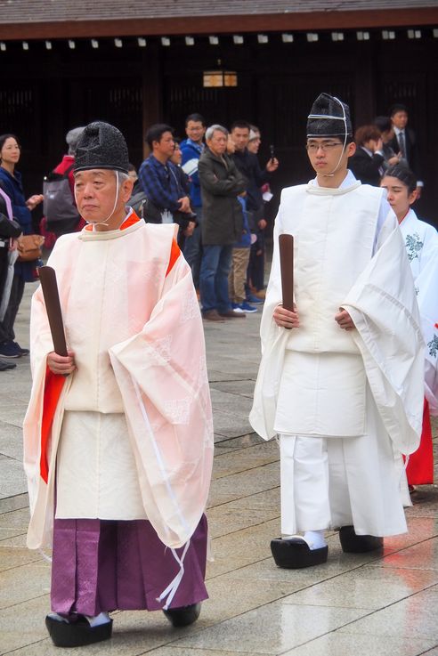 Mariage Shinto au Sanctuaire Meiji Jingu de Tokyo (Parc Yoyogi)
Altitude : 75 mètres